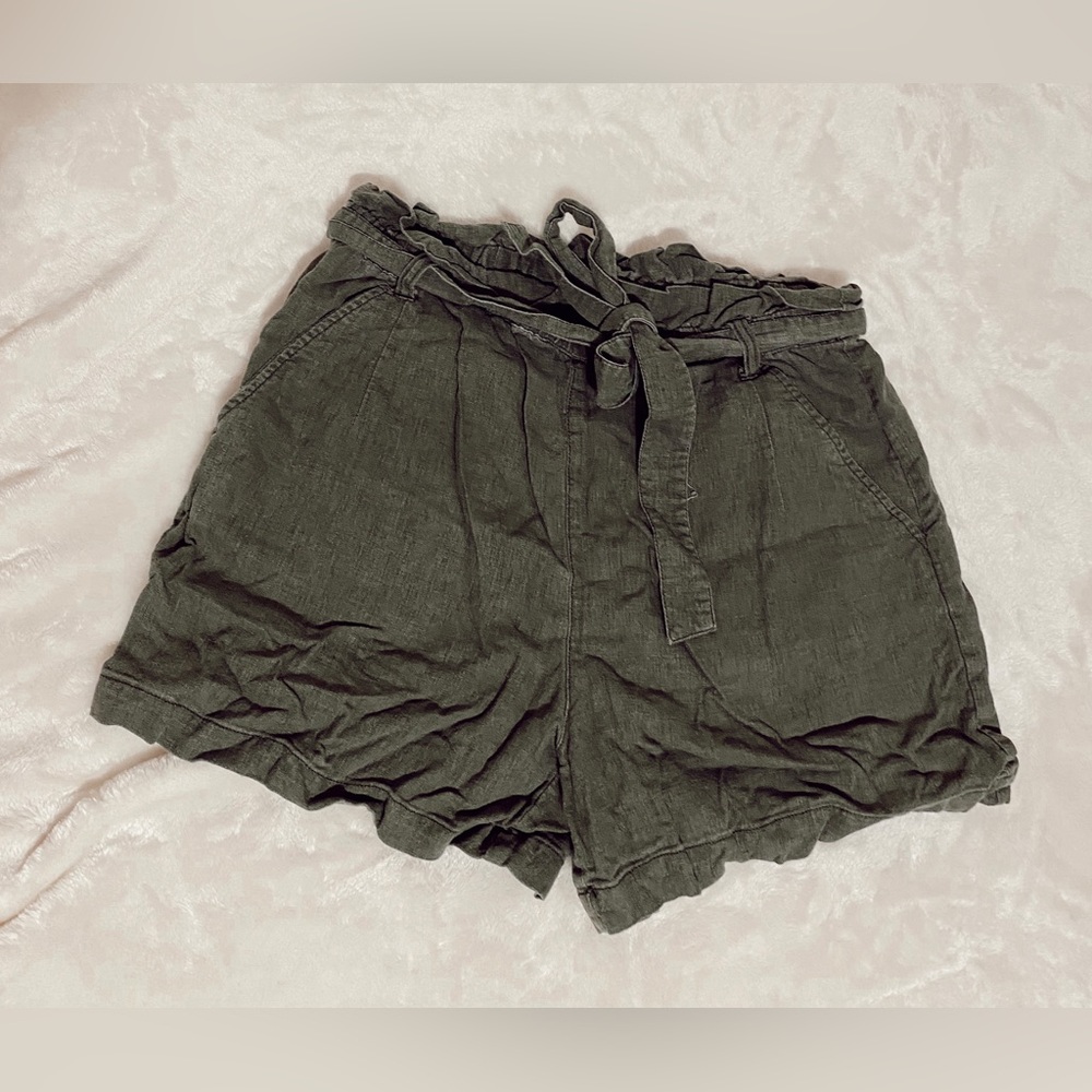 Green Cloth Shorts